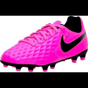 🟣 Nike Jr. Tiempo Legend 8 Club FG/MG Cleats, 10C